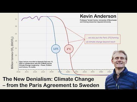 Kevin Anderson: The New Denialism: Climate Change - from the Paris Agreement to Sweden