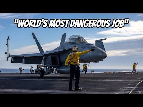 Here's What the Flight Deck Jersey Colors Mean on an Aircraft Carrier