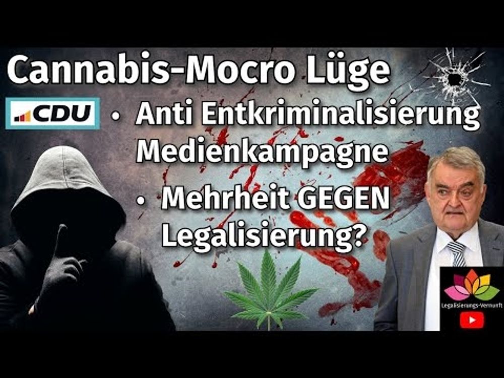 Cannabis Mocro Lüge / Anti Entkriminalisierung Kampagne / Umfrage - Mehrheit gegen Legalisierung?