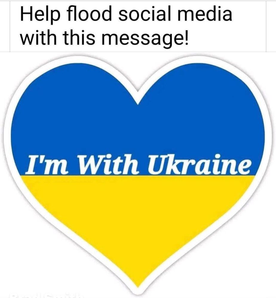 I’m with Ukraine. 