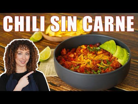 Comment faire un chili sin carne riche en protéines ? (30 min)