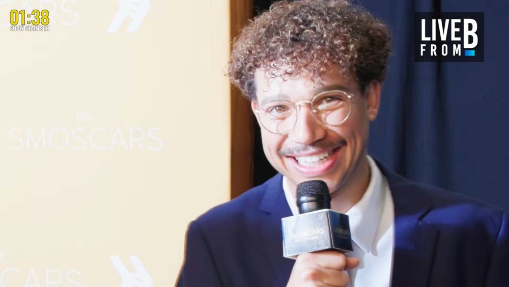 Chance McCrary from the Smoshcars giving Poot 