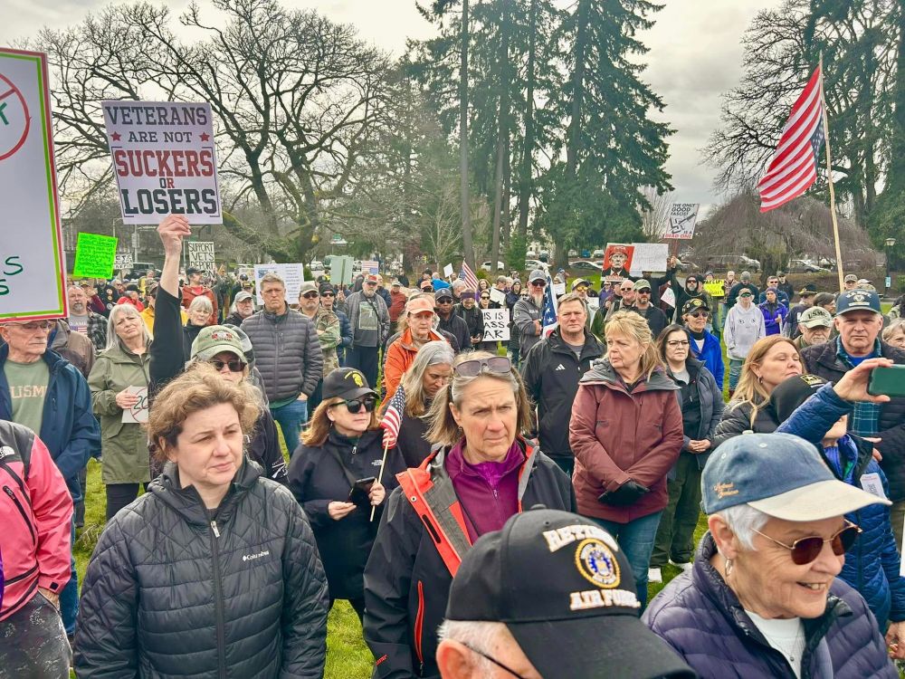 A protest