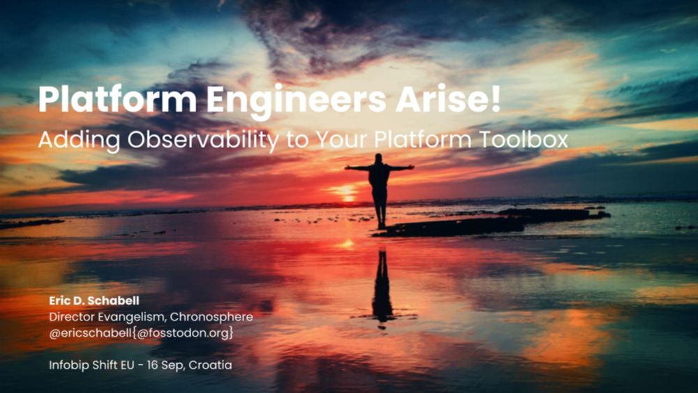 Infobip Shift EU 2024: Platform Engineers Arise! Adding Observability to Your Platform Toolbox (slides)