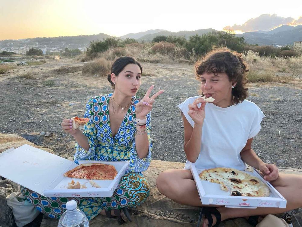 Photo of Chiara and Virgi