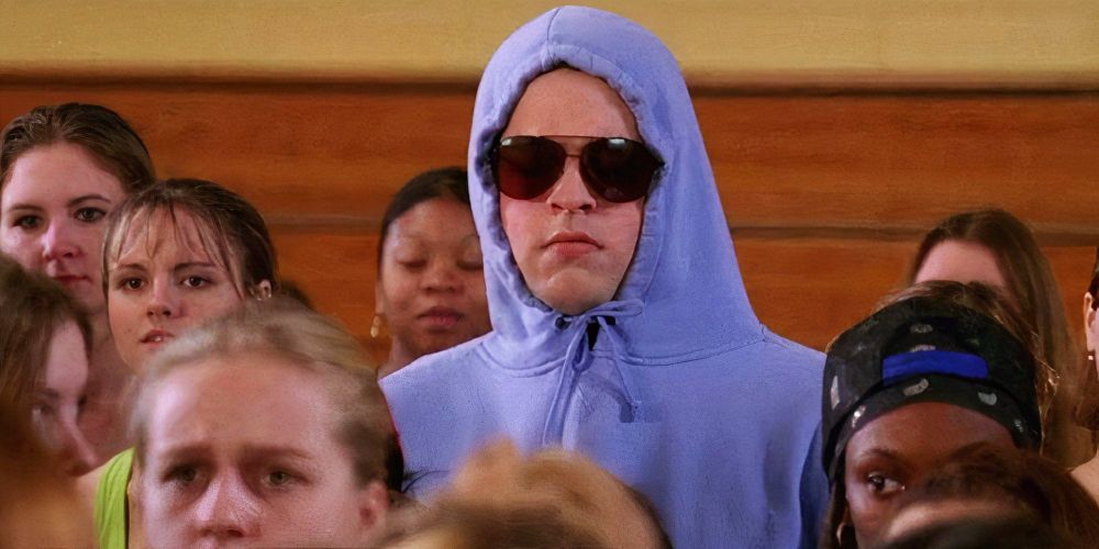 Damian from Mean Girls (2004) in the famous “she doesn’t even go here” scene