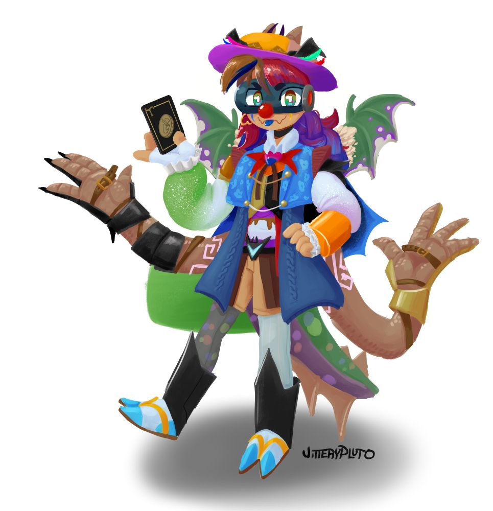 A character meshing all 13 Tricksters of the Trade into one.