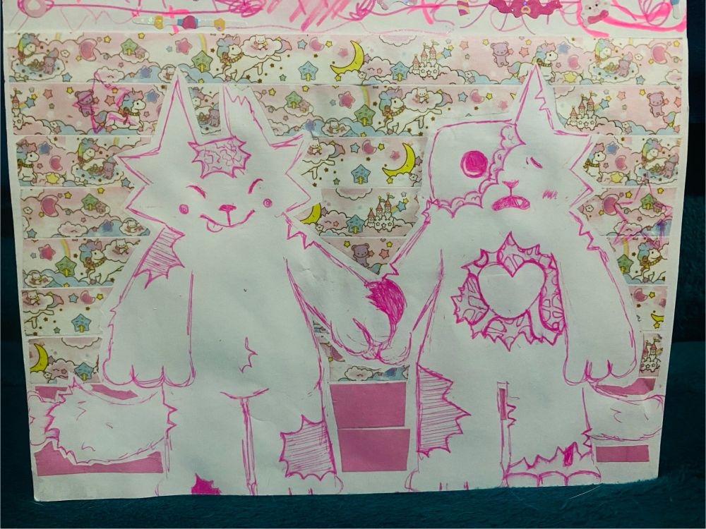 My zombie cat ocs