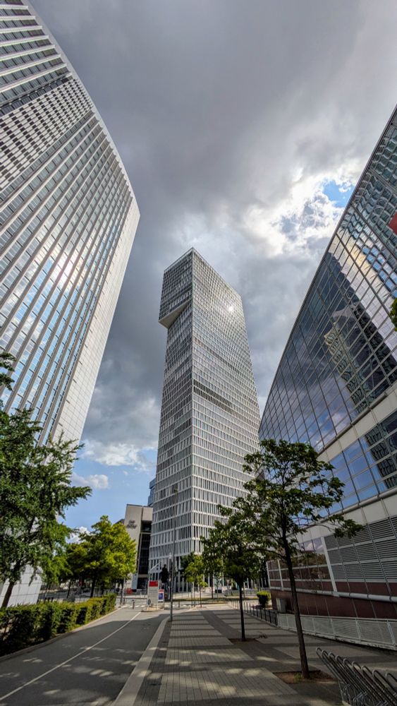 Scysrapers in Frankfurt, Germany