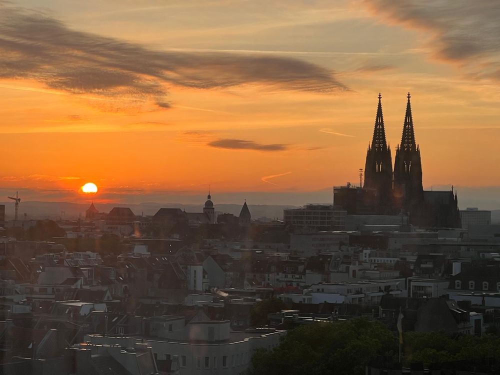 Sunrise in Cologne