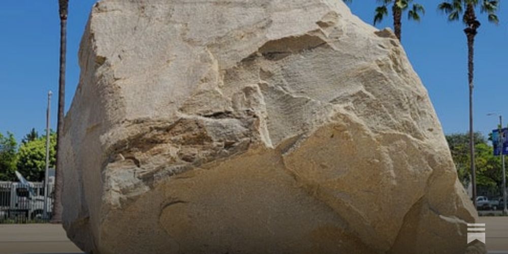 Levitated Mass at LA County Museum of Art