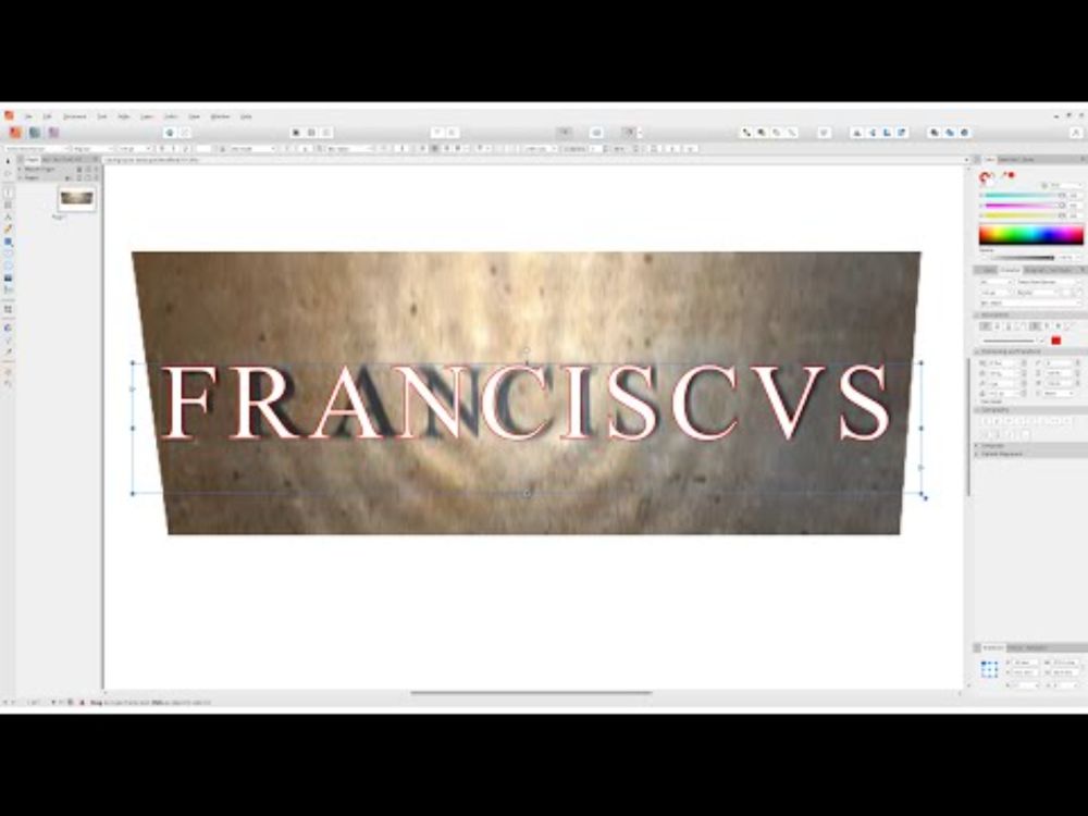 Pope Francis and the apparently forgotten art of letter spacing