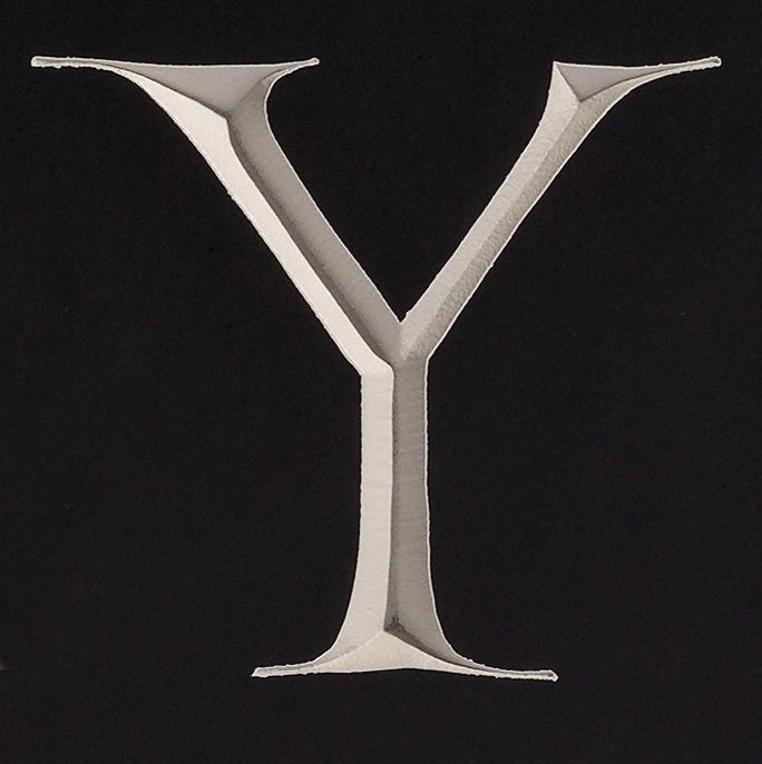 Hand carved #lettering on Welsh slate