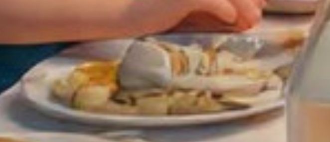 Roasted headphones over mashed potats.