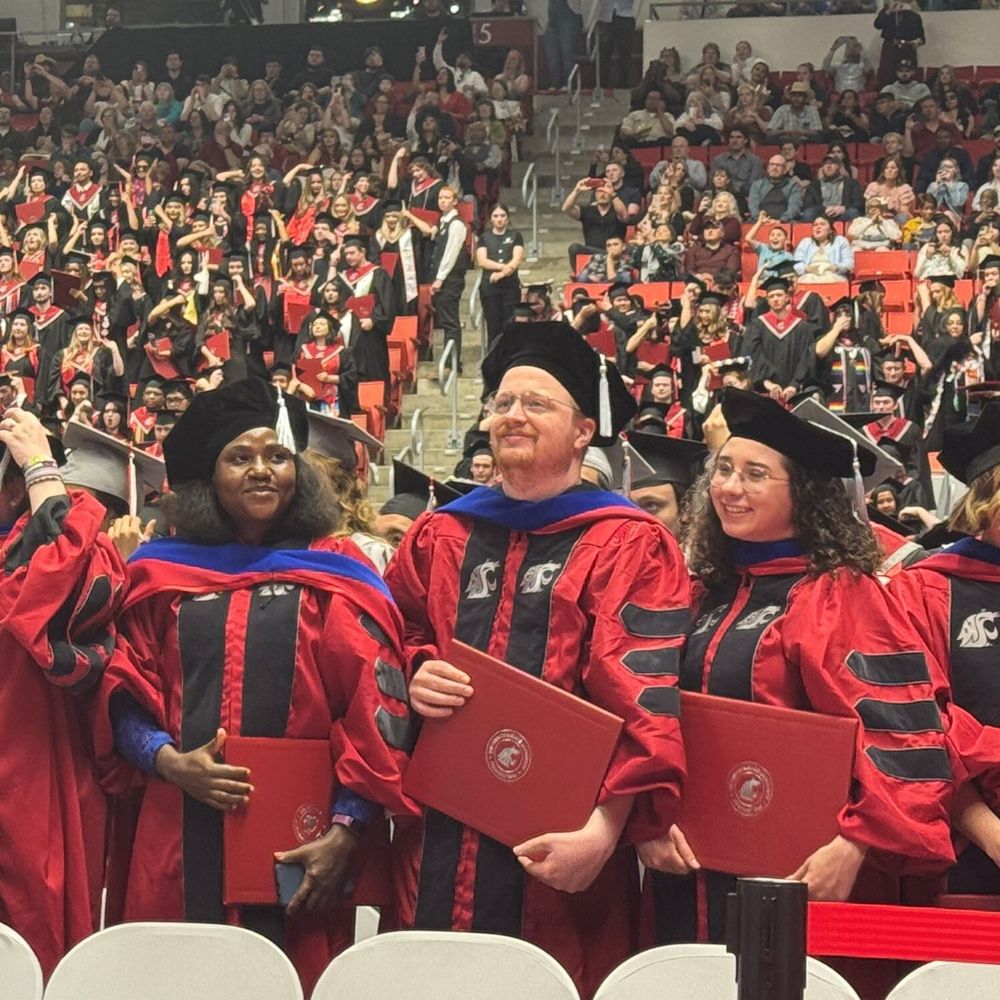 Left to right, Fatima Ewrujakpor, Cullen Greer, and Hannah Johnson
