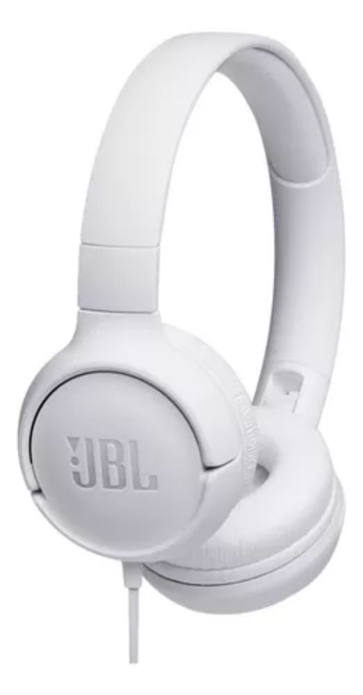 Fone De Ouvido Com Fio E Microfone Tune 500 Branco Jbl