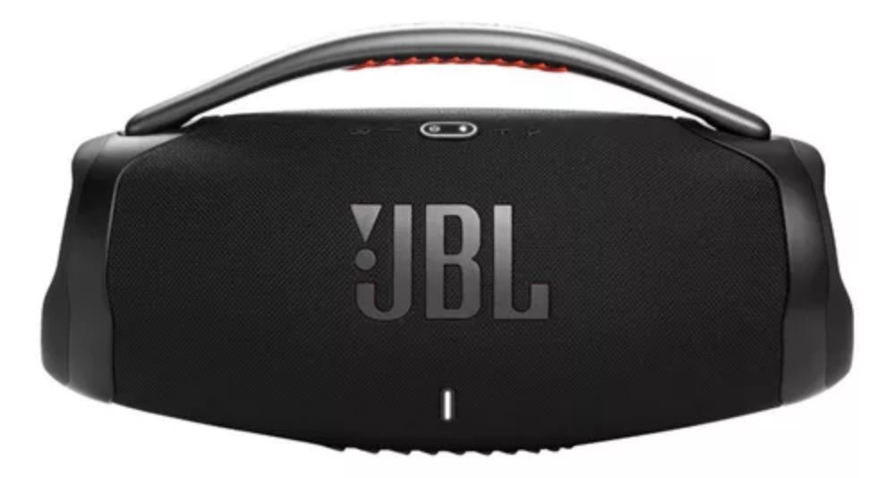 Caixa De Som Boombox 3 Bluetooth Preta Jbl Bivolt 100v/240v