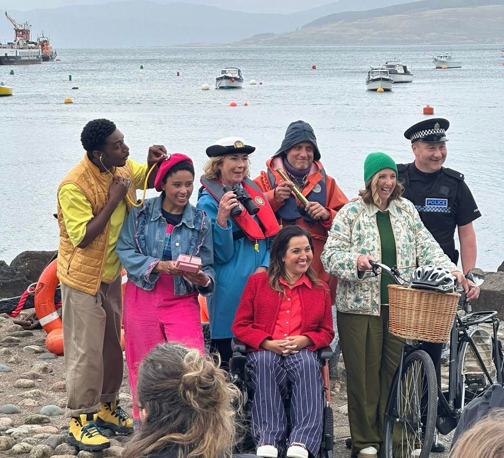 The cast of Balamory.