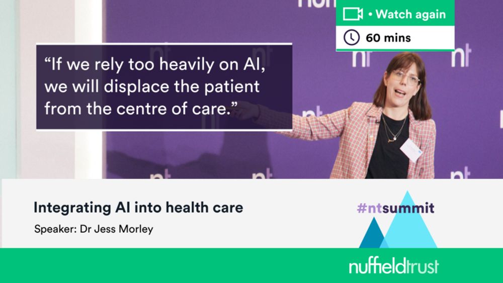 Summit 2024 session: Integrating AI into health care