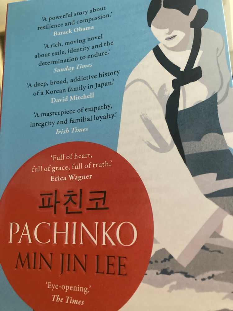 Front cover of the book Pachinko by Min Jan Lee