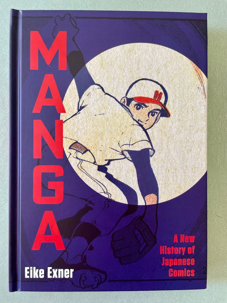 Copy of Eike Exner’s book Manga: A New History of Japanese Comics