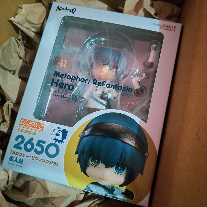 unopened Metaphor Refantaio Hero Nendoroid (2650)