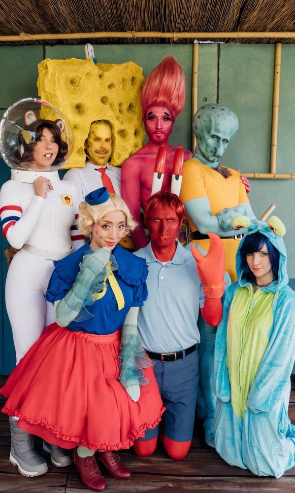 smosh bbno$ spongebob cosplay