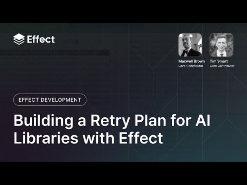 Building a Retry Plan for AI Libraries with Effect