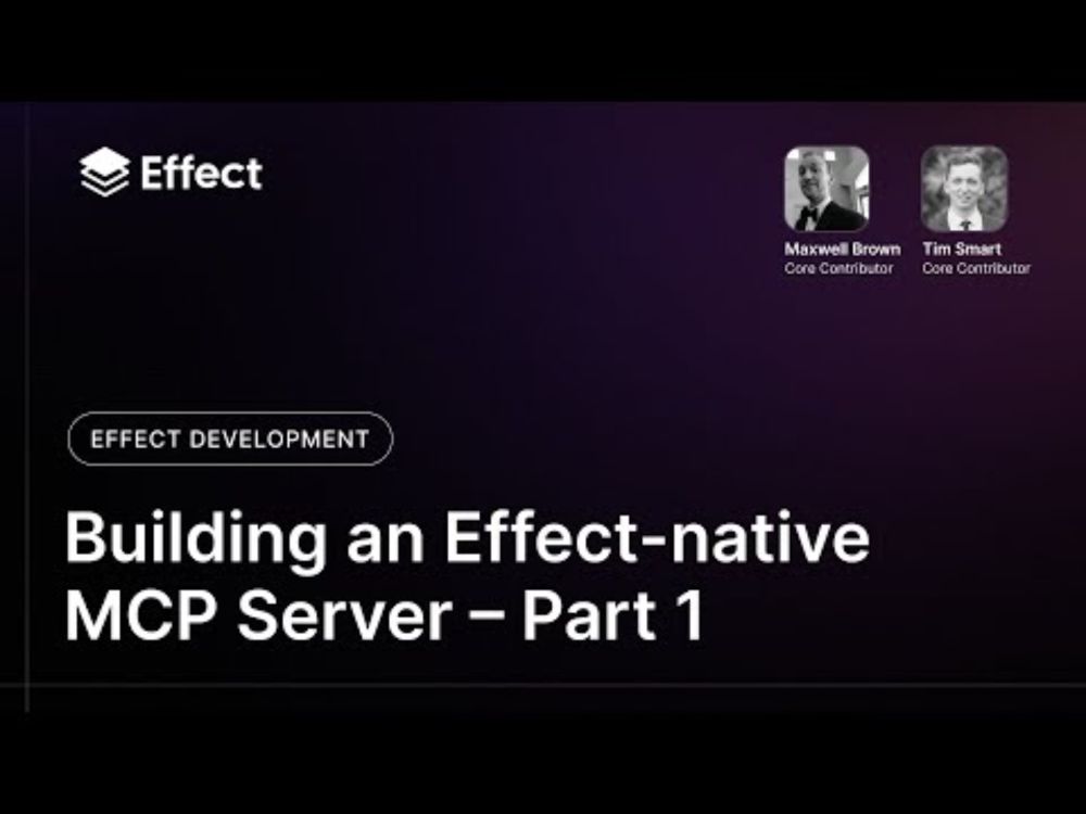 Building an Effect-native MCP Server – Part 1