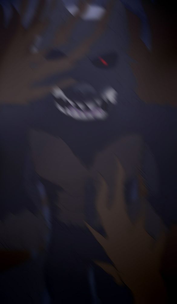 - Police Report from the city of San Fernando. -

Many residents claim to have seen at night how a being similar to a werewolf watched them in the dark, in some cases trying to get closer but ending up leaving when they noticed its presence.

At first it was believed that it was simply an animal, until some dead animals were found with large wounds, something that a normal human could not do, and it is not that there were any large animals in the area, which dismayed the authorities...

Even so, it was decided to deny it as a "rumor" so as not to scare the population, secretly carrying out investigations to find the creature. In one of those, an element was able to take a photo of the creature, an anthropomorphic wolf with fur black as night and powerful red eyes. The creature did not attack him, but simply broke the cell phone to then run away, although the image could still be rescued.
