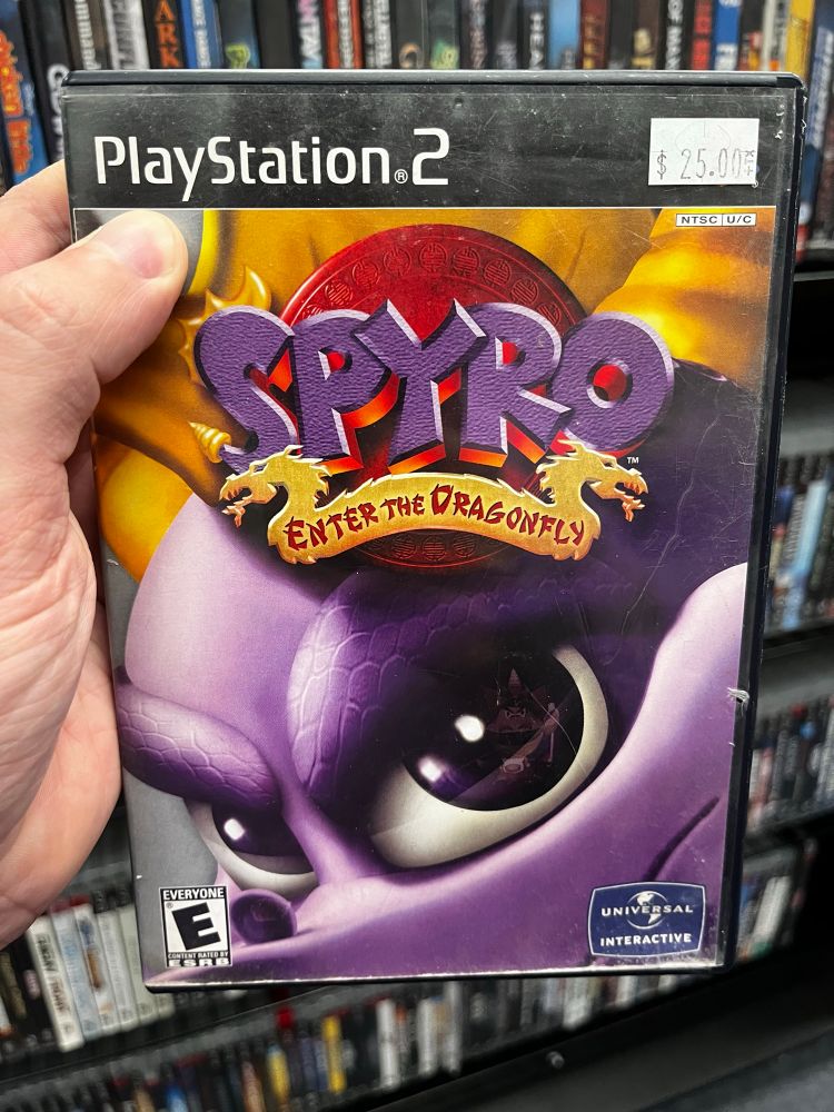 Spyro: Enter the Dragonfly for PS2 priced at $25