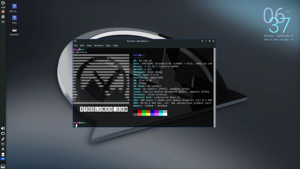 MX Linux 23.4 Released with Linux Kernel 6.10, Based on Debian 12.7 - 9to5Linux