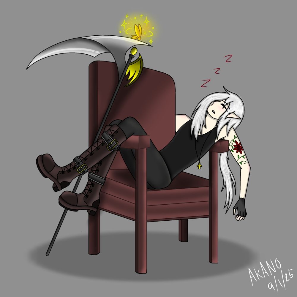 Did this drawing during my free time away from my college work.