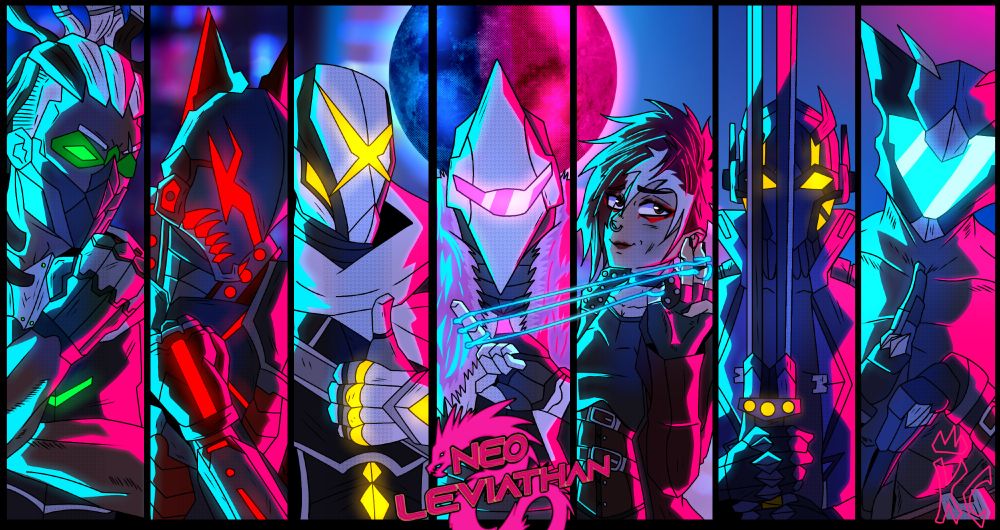 Art of my Bio Axiom characters in the group named Neo Leviathan.