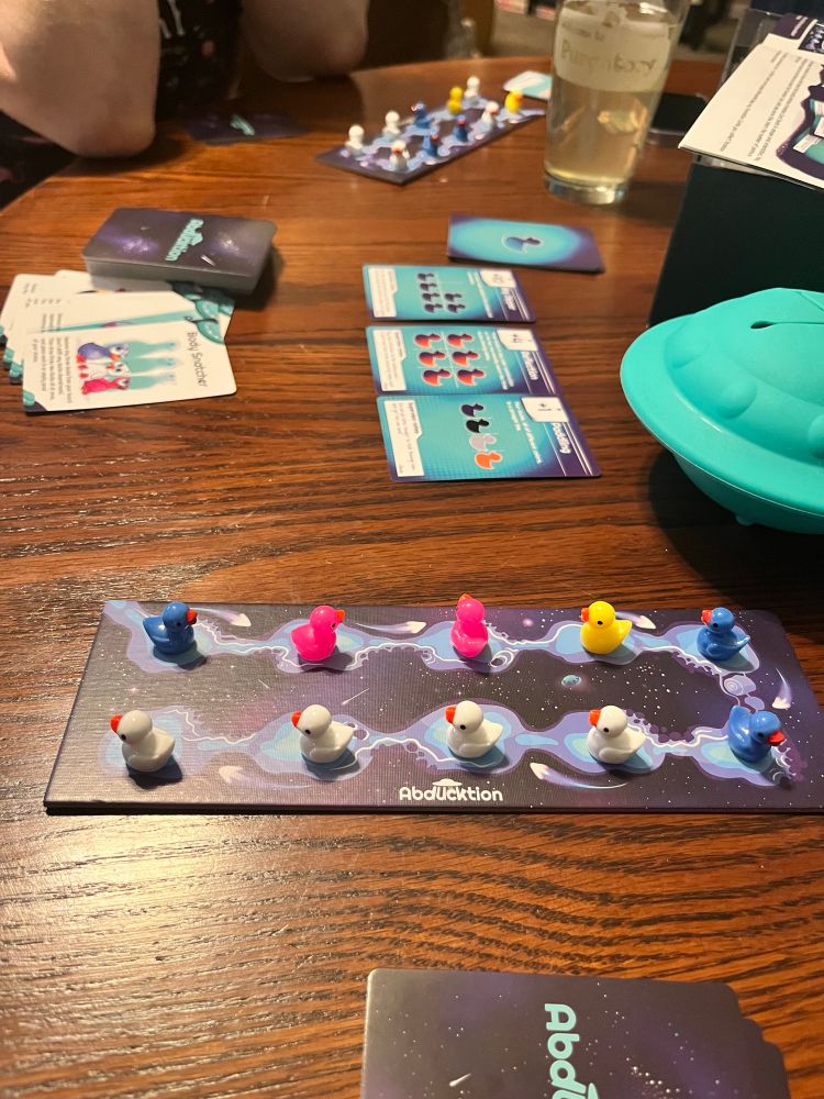 Picture of gameplay of Abducktion in action.