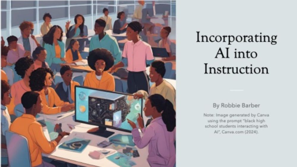 Incorporating AI into Instruction