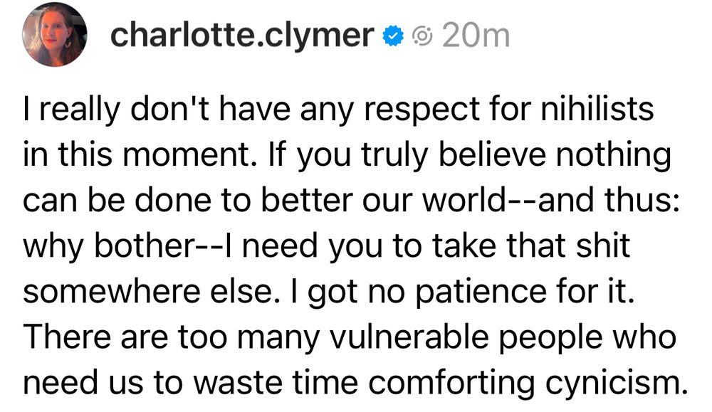 There are too many vulnerable people who need us so don’t give up.  