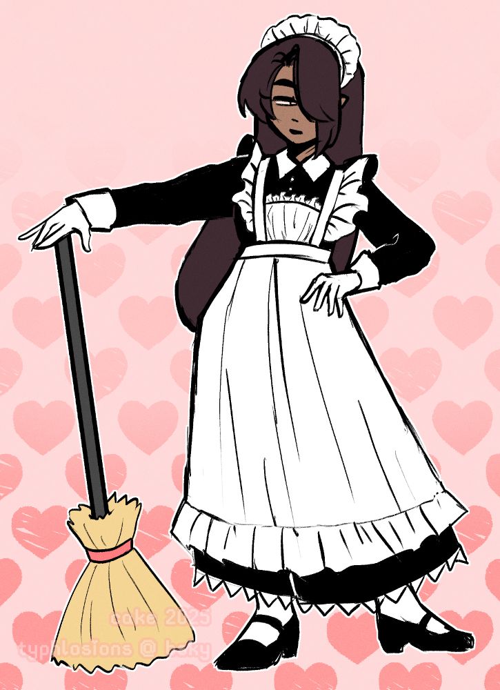 sumi's turn to be in a maid outfit