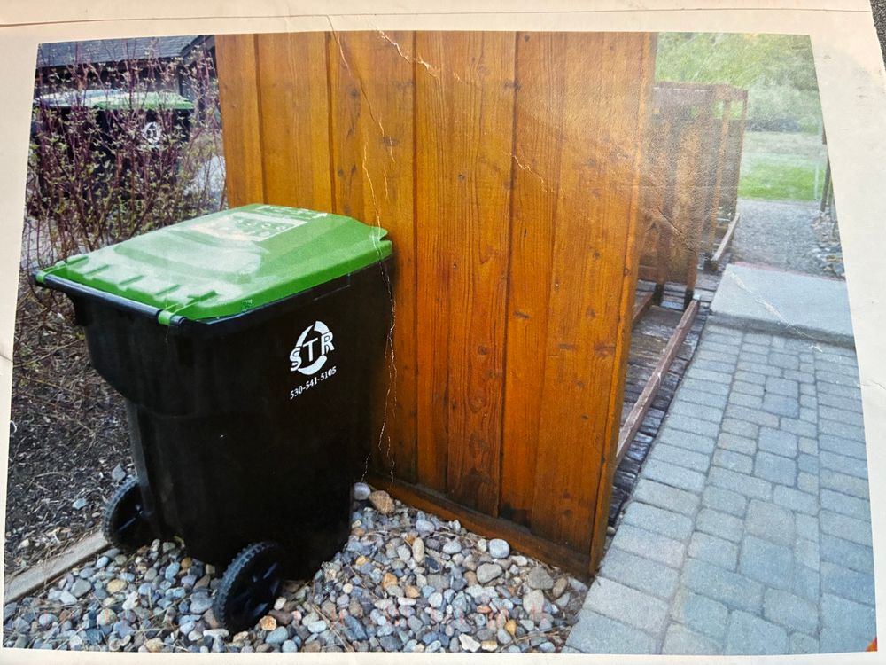 An STR branded garbage can :(