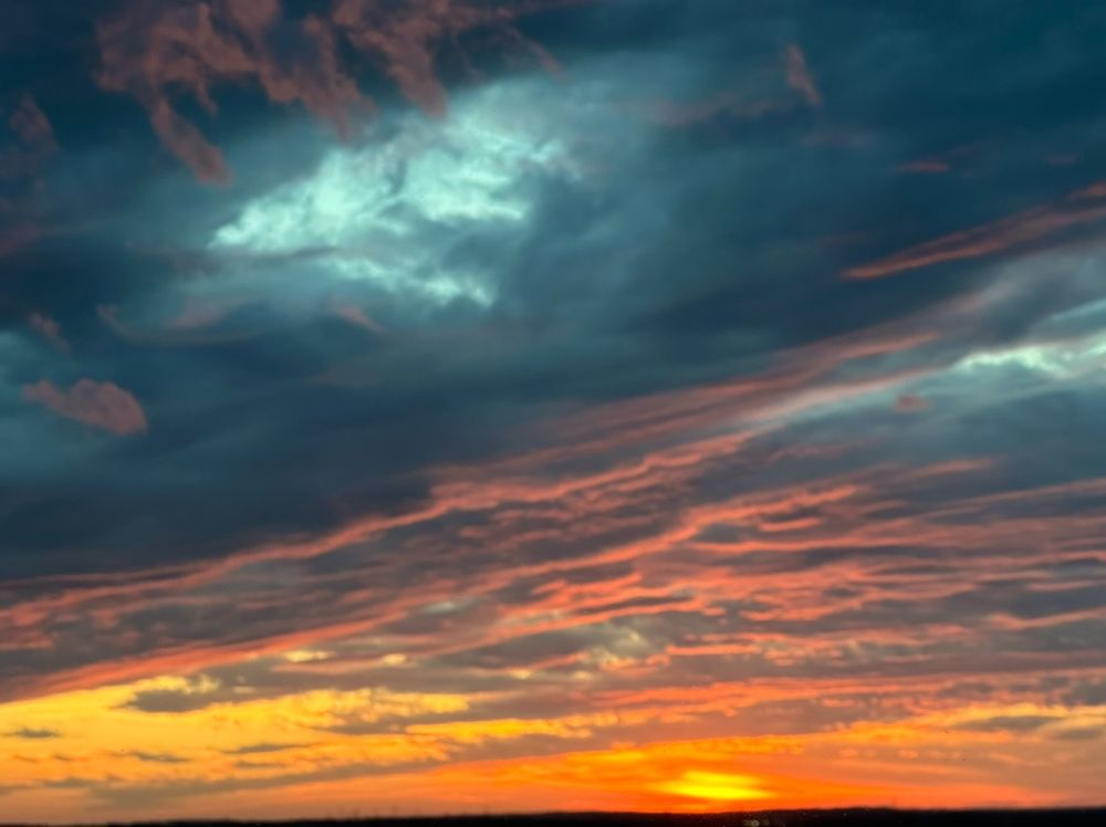 A sunset 