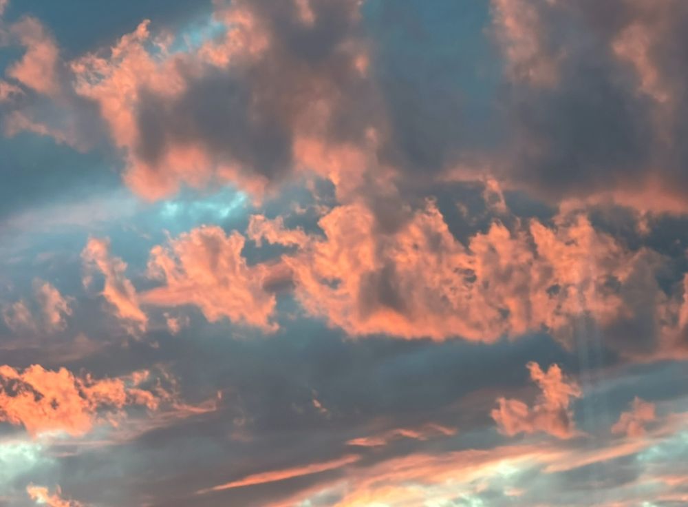 Pink clouds 