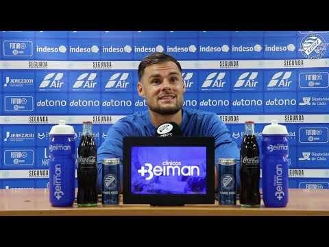 Declaraciones de Florentin Bloch tras la victoria ante el CA Antoniano