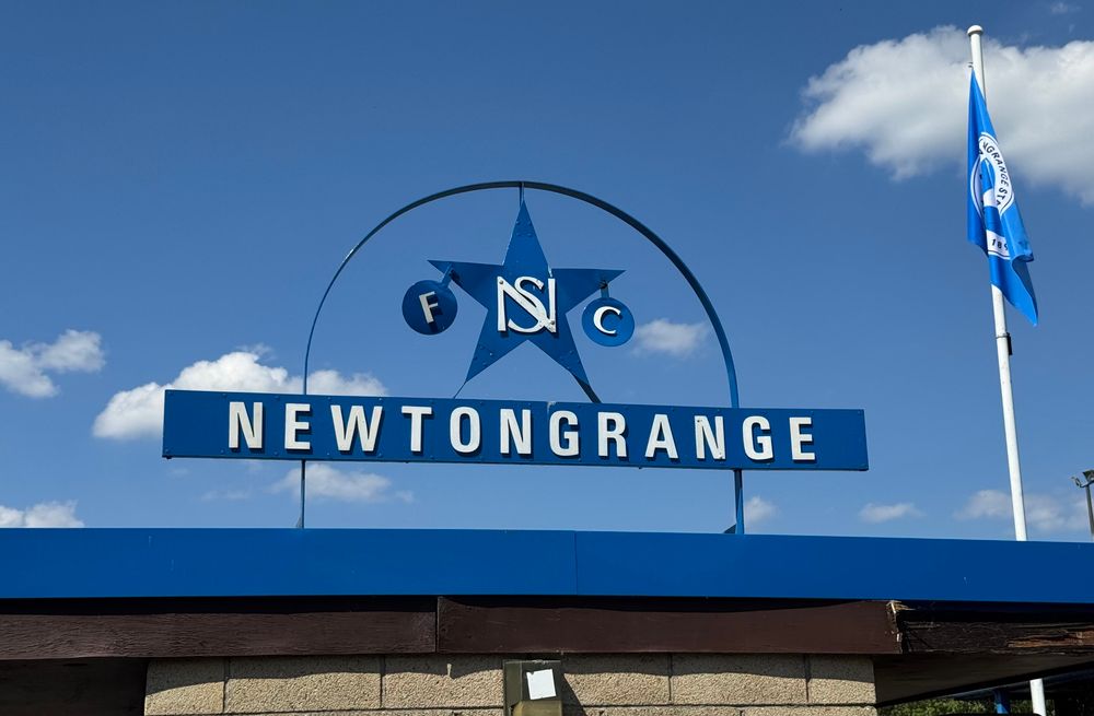 Entrance to New Victoria Park, home of Newtongrange Star. 
