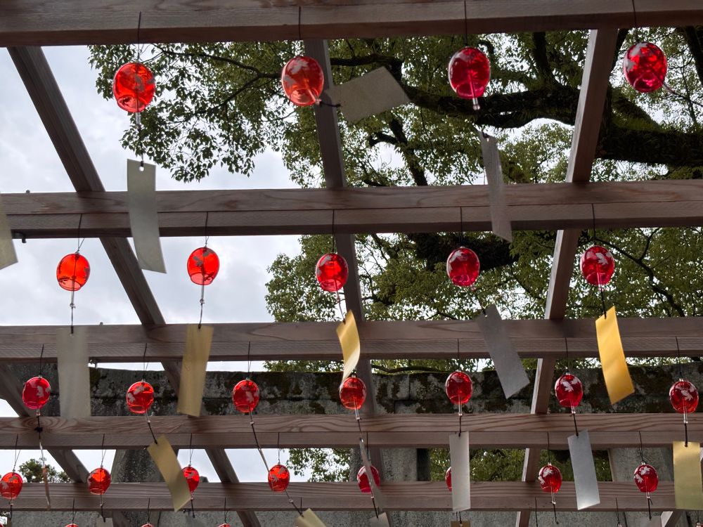 風鈴の涼しげな音