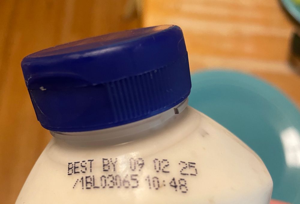 A jar of tartar sauce that expires TOMORROW. 