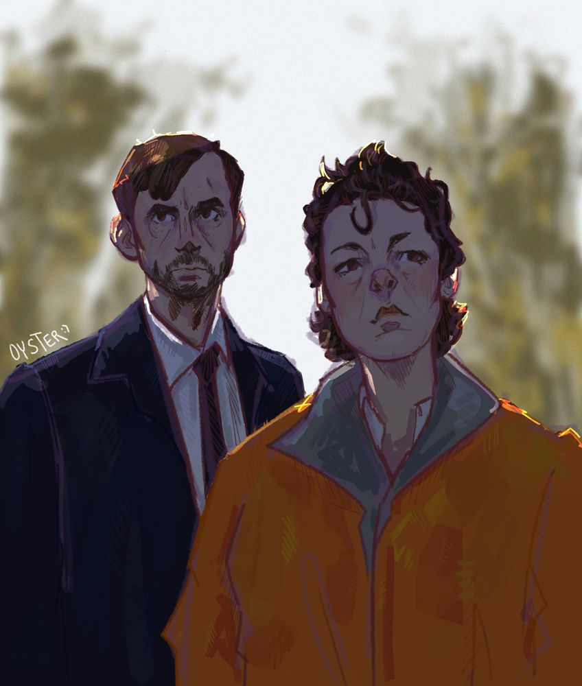 Alec Hardy and Ellie Miller from Broadchurch