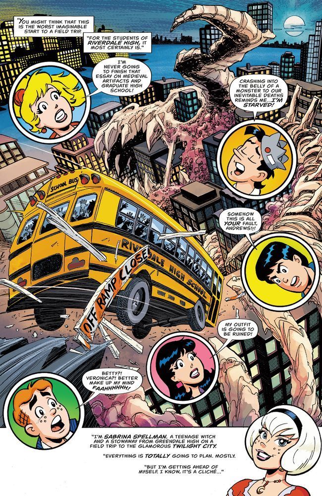 Page from Archie vs. Minor Threats issue #1