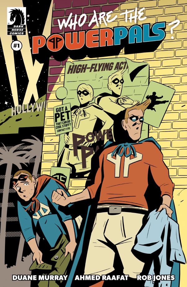 Base Cover of Who Are the Power Pals issue #1 illustrated by Ahmed Raafat