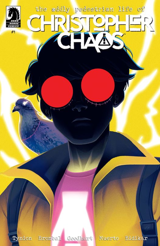 Variant cover of The Oddly Pedestrian Life of Christopher Chaos: Children of the Night Issue #1 illustrated by Sweeney Boo