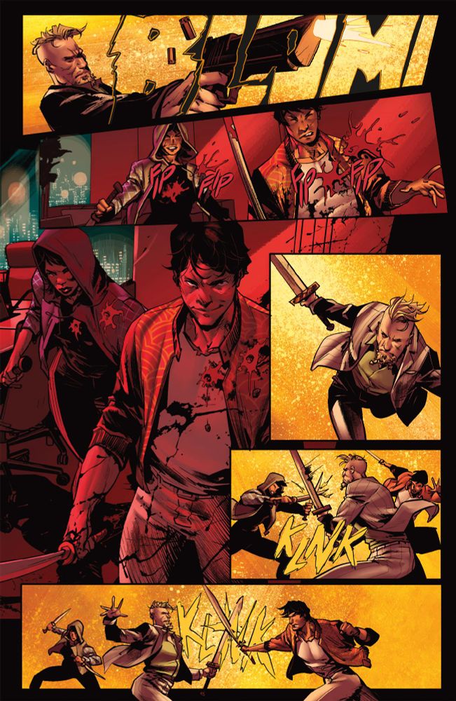 Page from Kill All Immortals II issue #1
